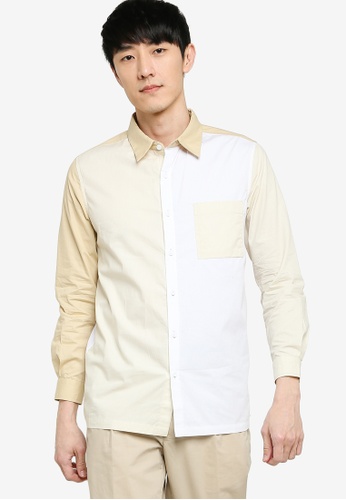 ZALORA BASICS multi Multicoloured Long Sleeve Shirt EE4CDAA0EF2600GS_1