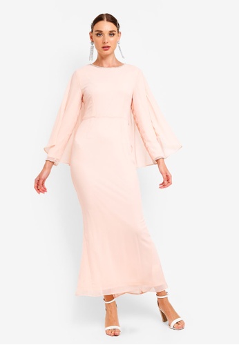Buy Zalia Back Drape Dress Online On Zalora Singapore