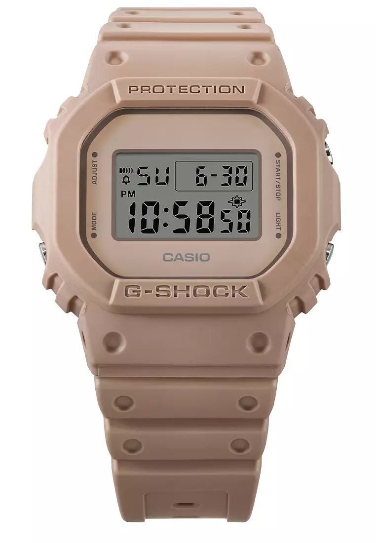 Casio G-Shock DW-5600NC-5D Jam Tangan Digital Pria - Brown Resin Strap