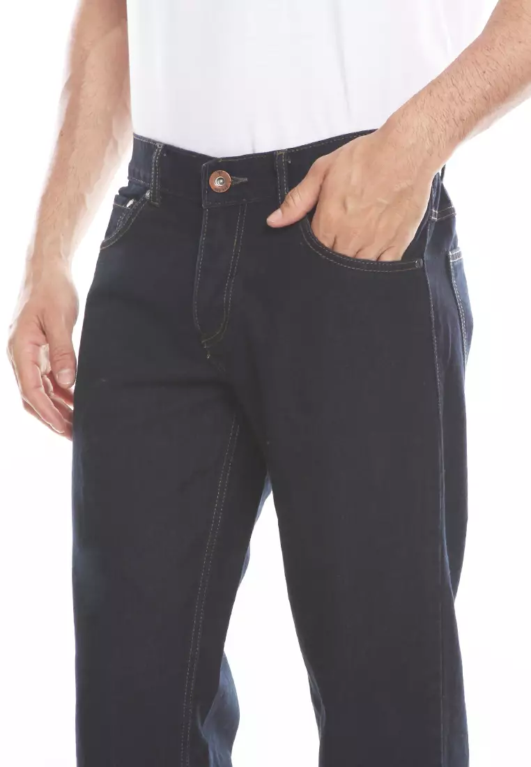 Dad Jeans Blue Black DJ2102