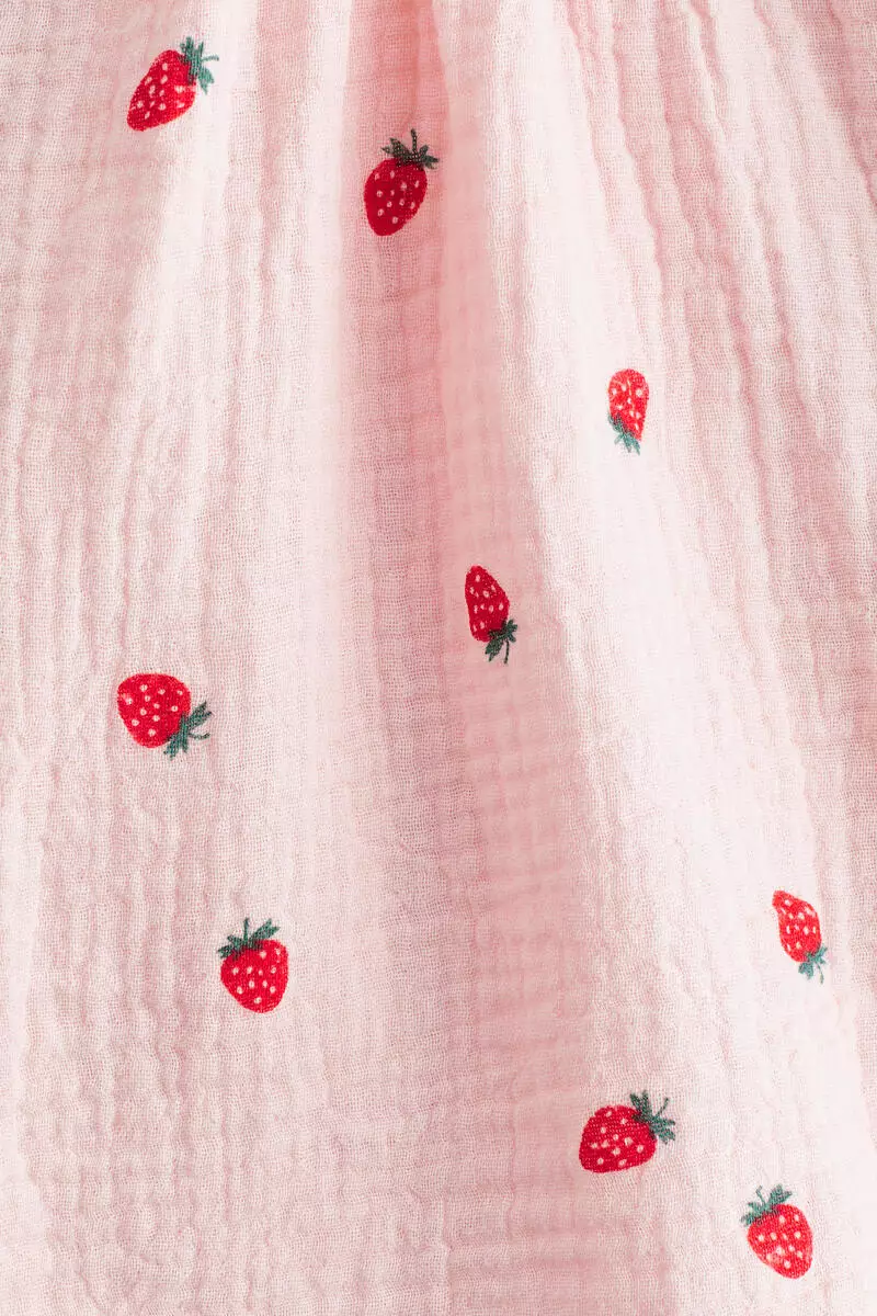 2-piece printed muslin set