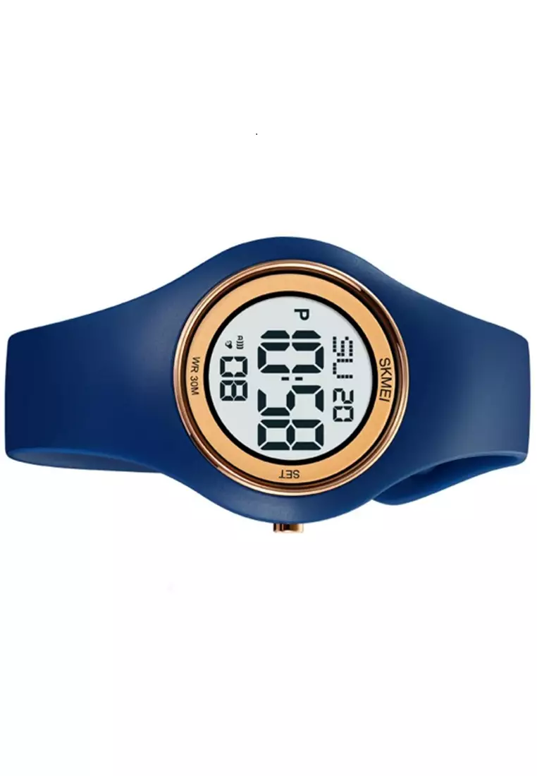 Jam Tangan Digital Pria Waterproof Many Function Strap Tali Material Silicone DV12 ORIGINAL