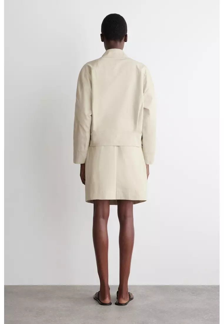 ROUNDED COTTON JACKET