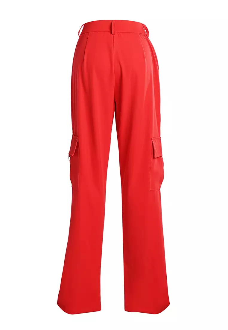 Buy London Rag Orange High Waist Cargo Pants 2024 Online ZALORA