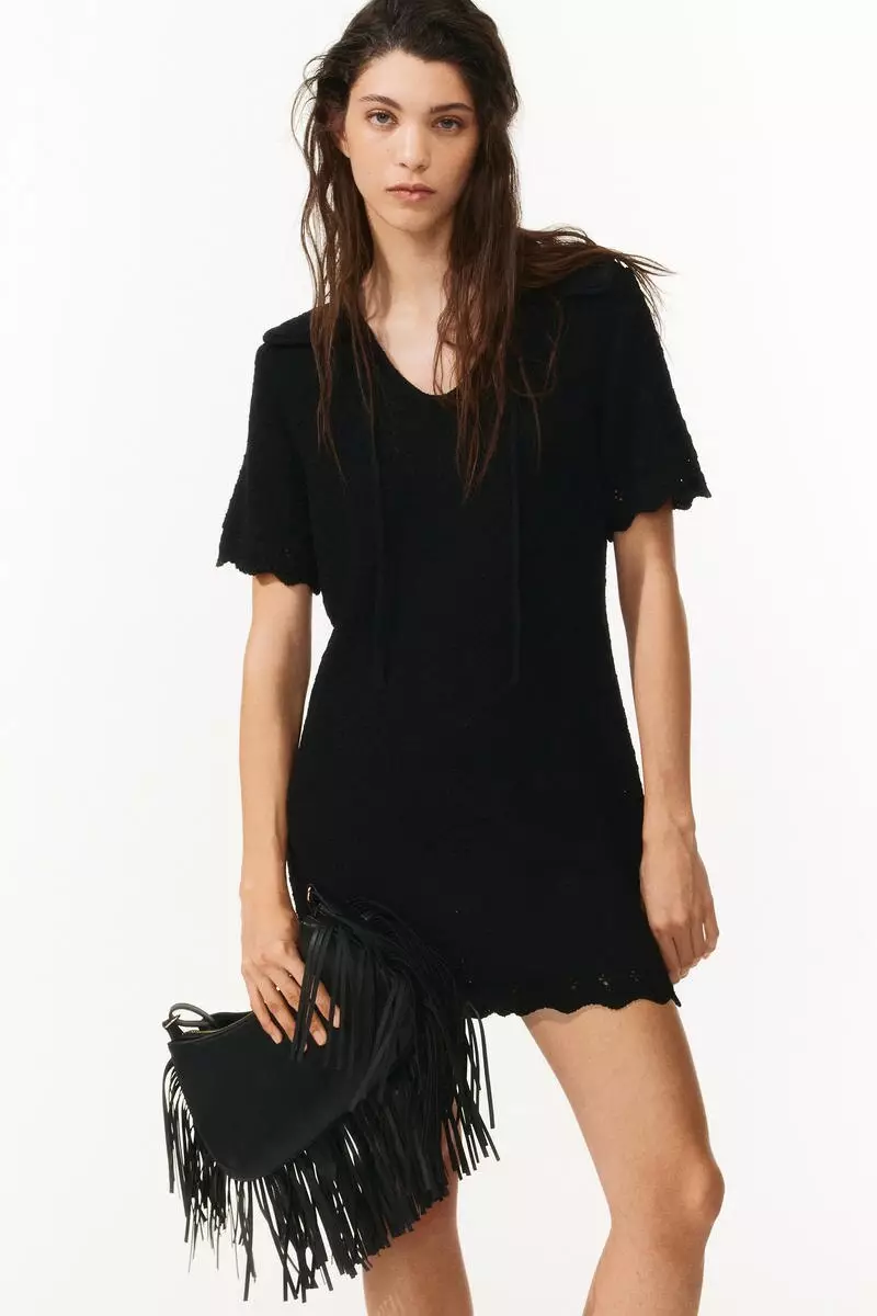 H&M Pointelle-knit dress