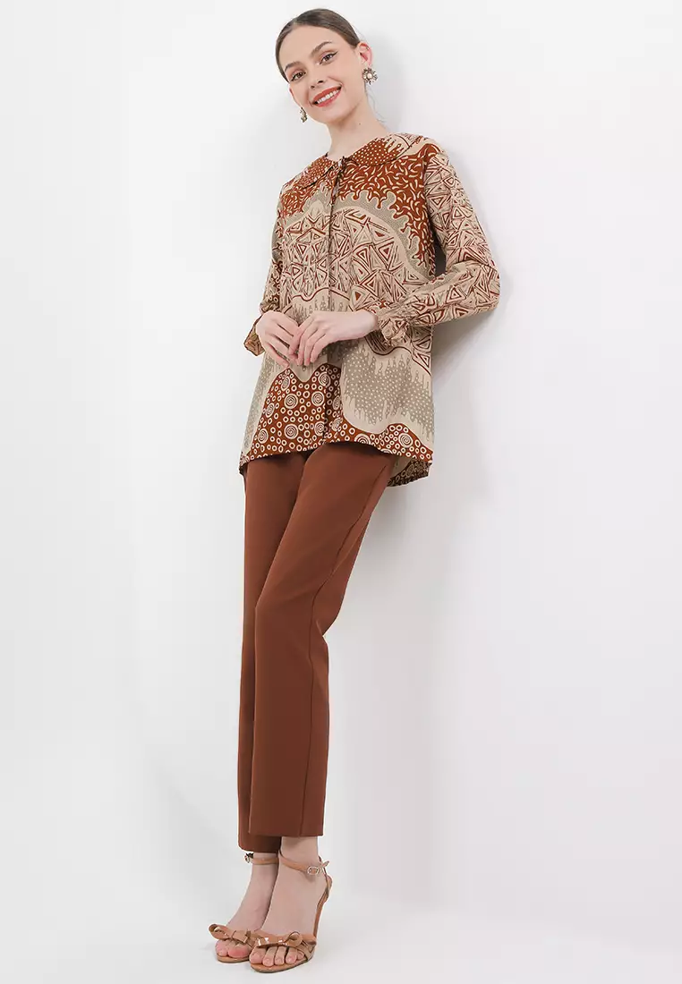 Piramid Blouse Batik Premium Wanita Casual Modern