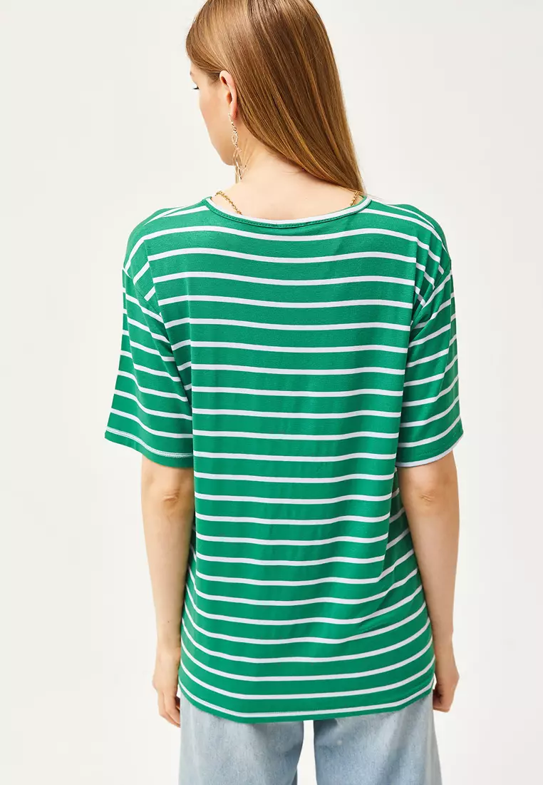 Stripe Loose T-Shirt