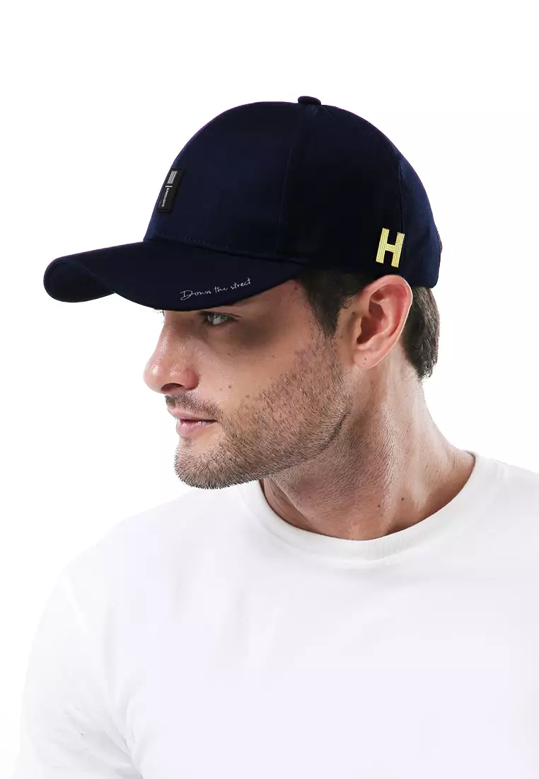 Jahari Aksesoris Fashion Topi Baseball Pria Wanita Casual Cap Resizable Strap Material Cotton ORIGINAL - Navy