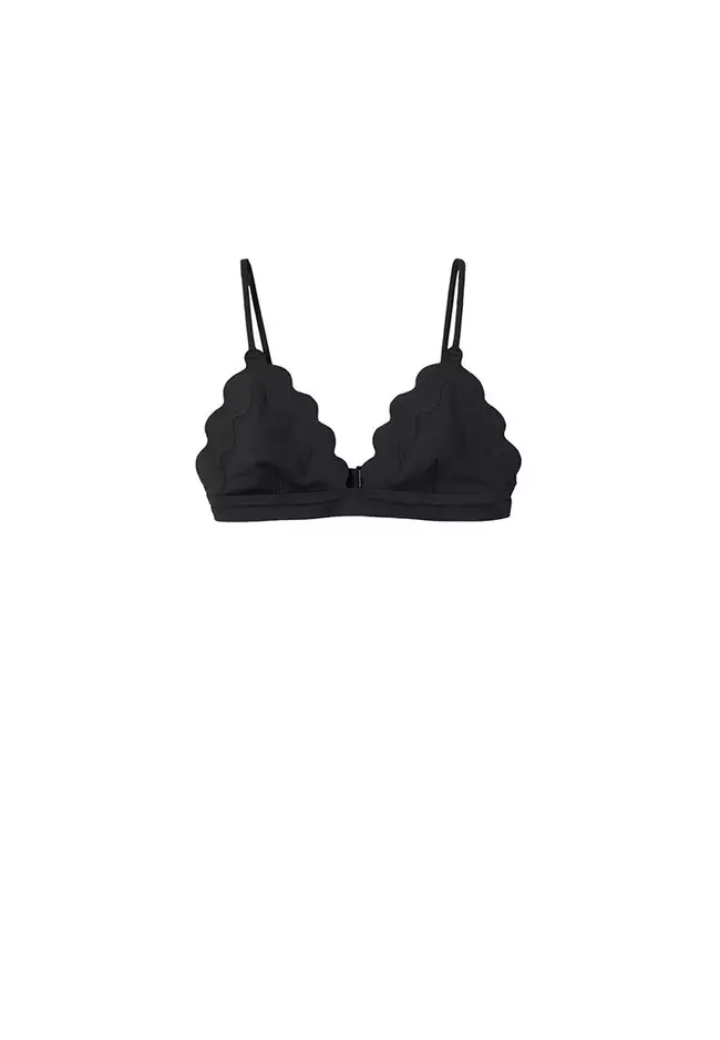 Scalloped Bikini Top