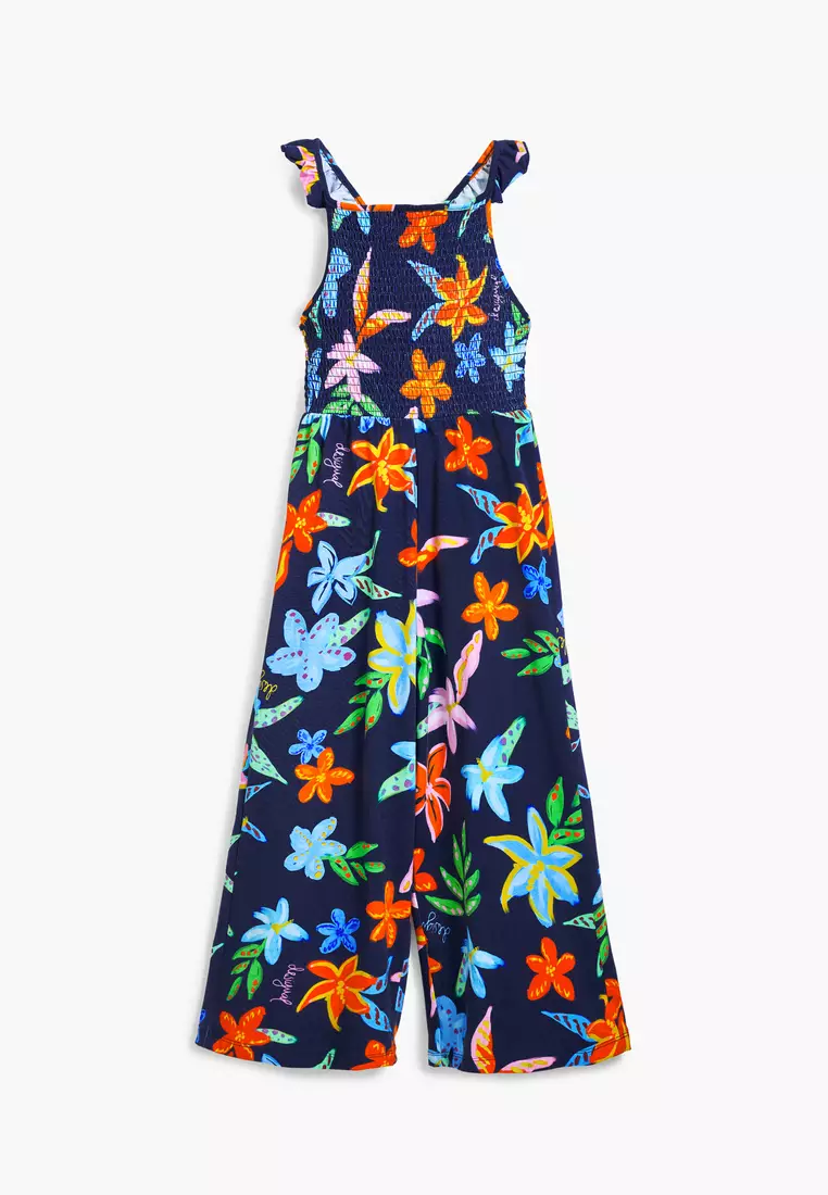 Floral print jumpsuit