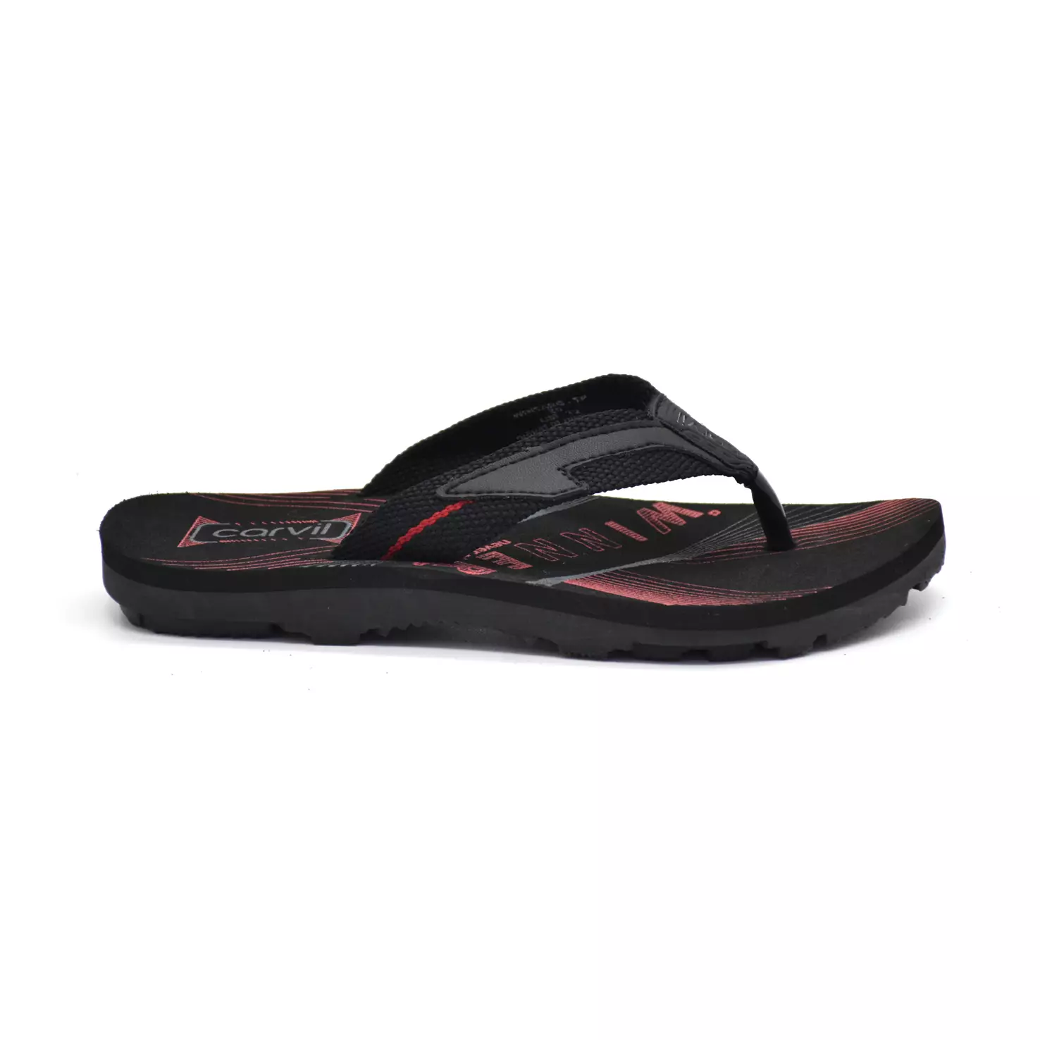 Carvil Sandal Anak Wintaro-TP Black/ Red