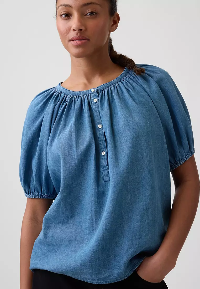 Puff Sleeves Top