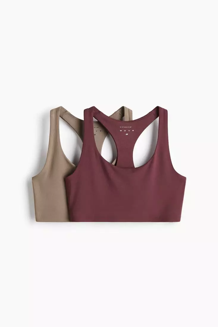 2-pack Medium Support Sports bras