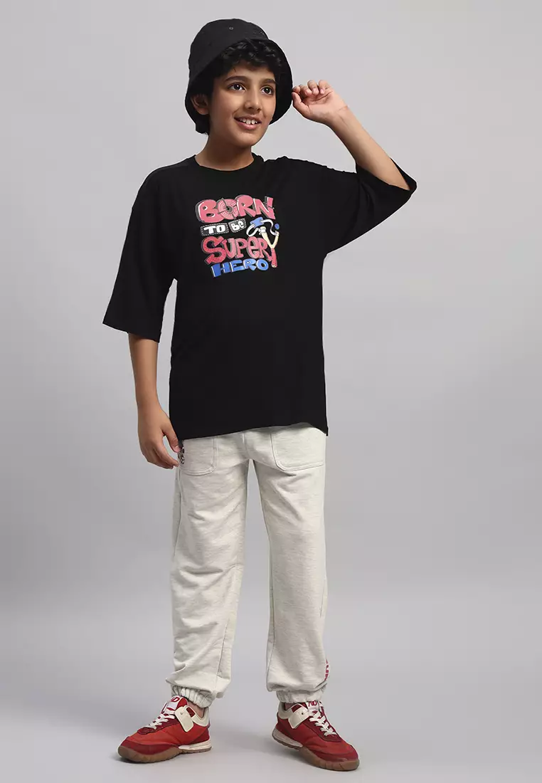 Kaos Bambu Mode Superhero