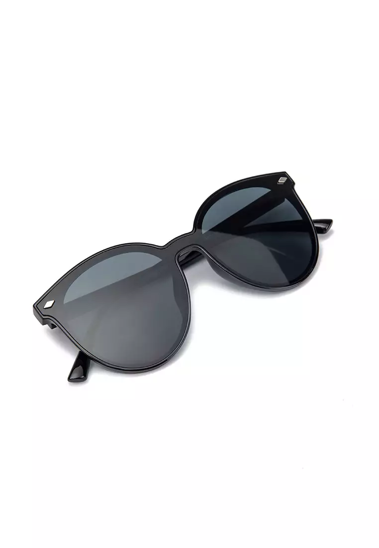 GYKACO Kacamata Hitam Wanita (Premium) - ARIKA Black - Fashion Sunglasses