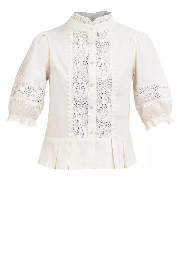 Dazalea Lace Bib Top