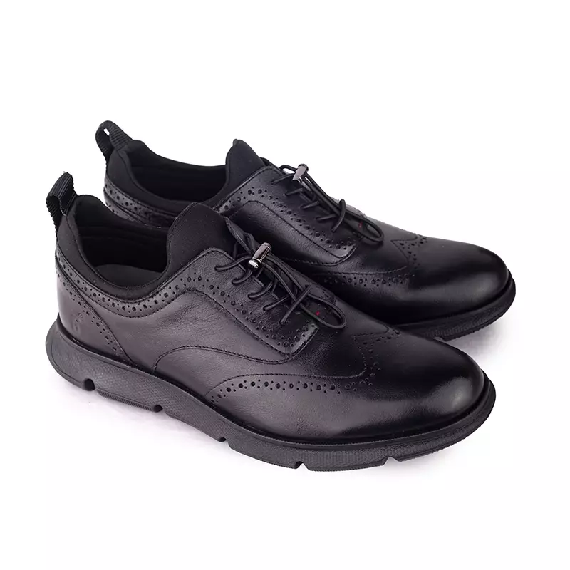 Sepatu Casual Formal Pria Gino Mariani Zenom 1 Hitam