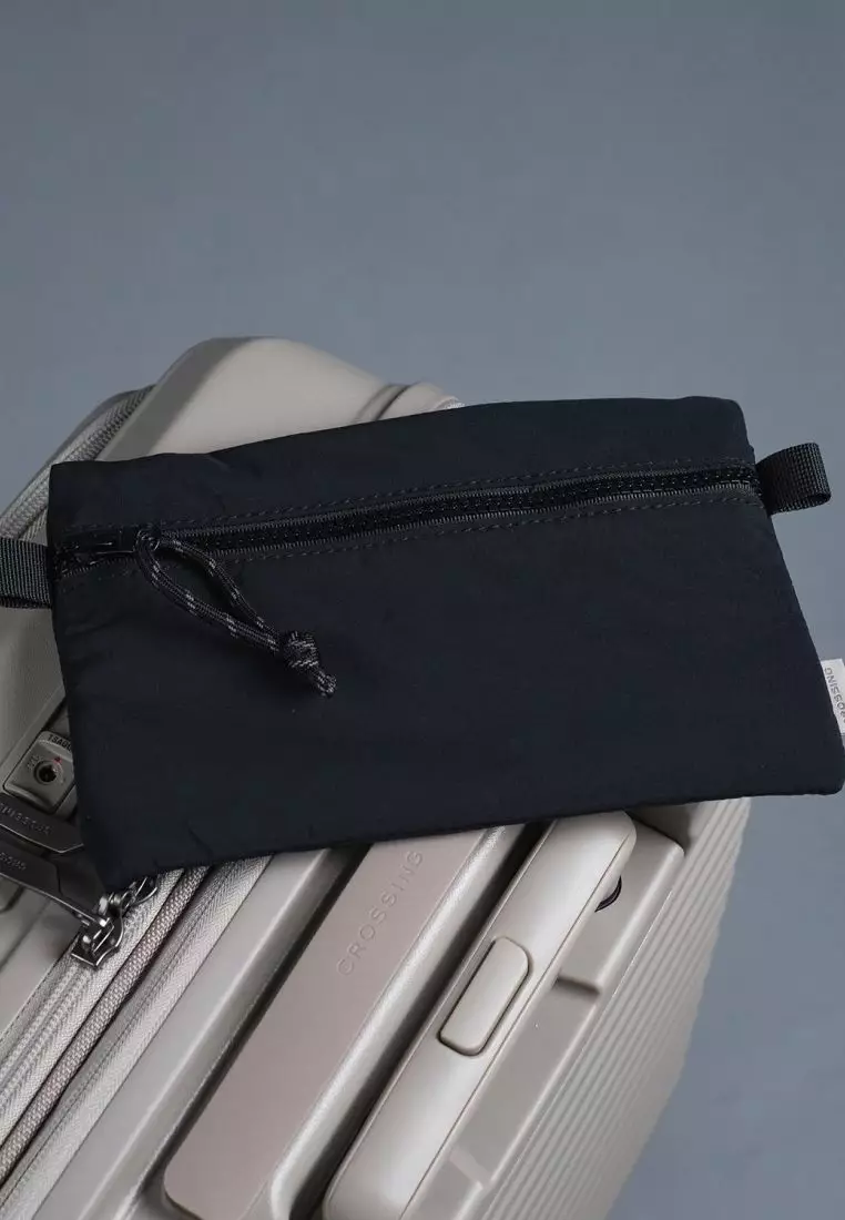 Crossing Tessa Colour Block Pouch Large - Black