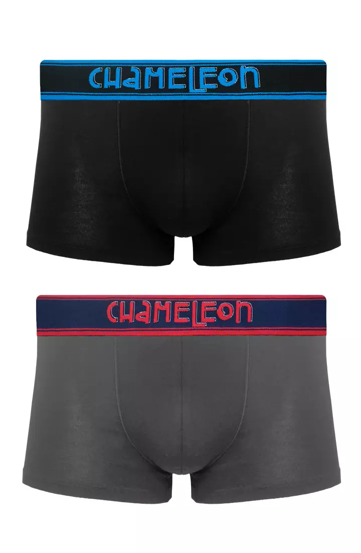 Chameleon Celana Dalam Trunk 2 warna / pack