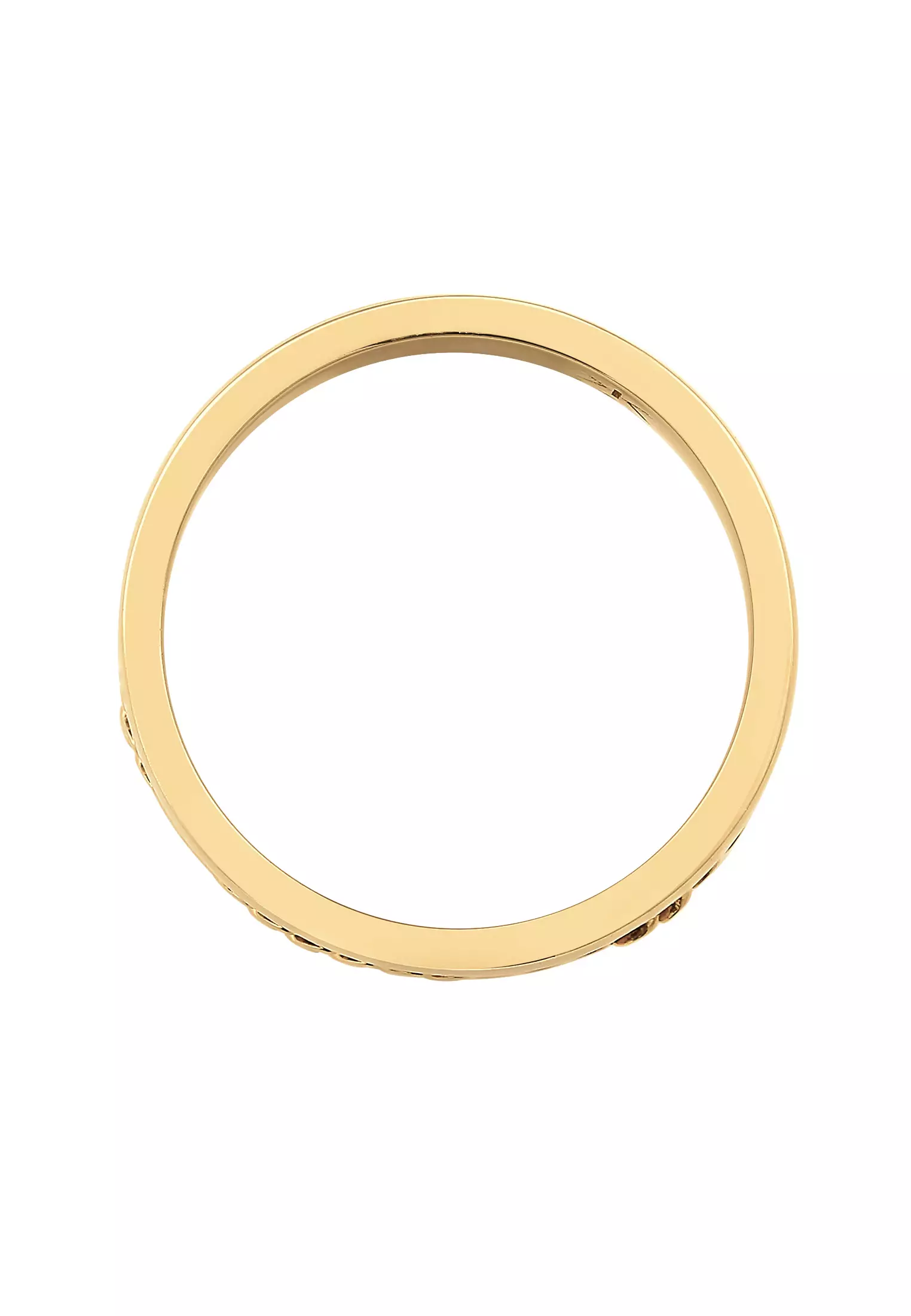 Ring Men Band Chunky Chaingold plated