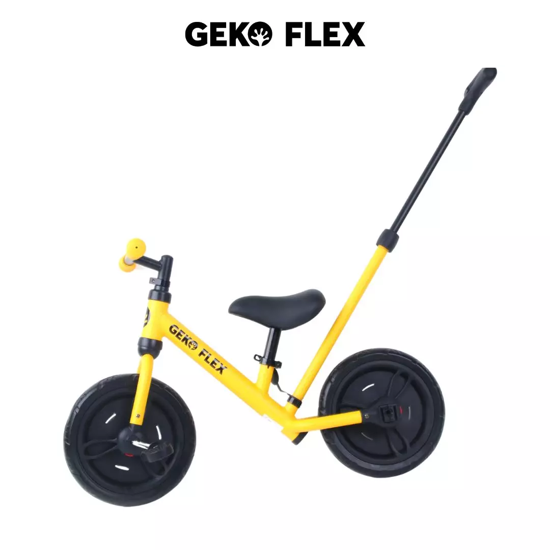 Geko Flex 6in1 Balance Bike Yellow - Sepeda Anak multifungsi