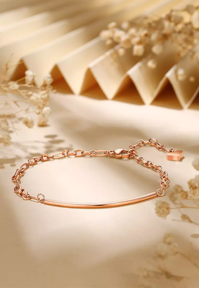 Gelang Wanita Korea Titanium Original Fashion Kotak Indah Bracelets Cewek
