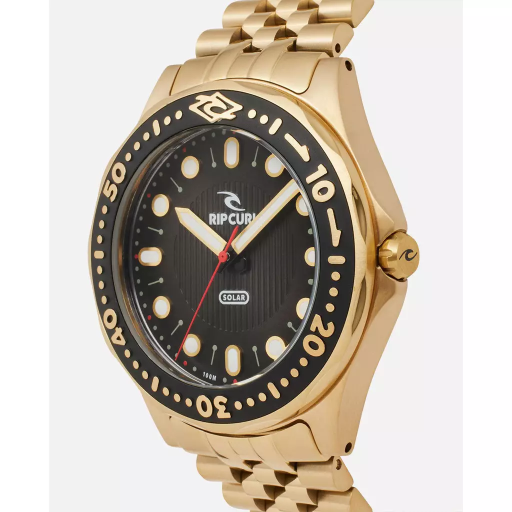 Rip Curl Halo Solar Watch - Gold