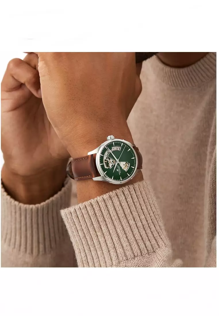 JAZZMASTER OPEN HEART AUTOMATIC MEN WATCH (HMT-H32215642)