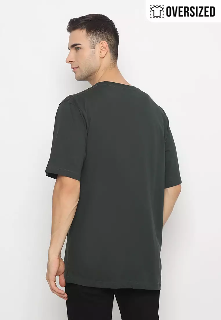 RBJ T-Shirt Cotton Combed Oversized Pria 2079350051