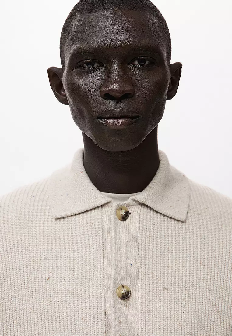 Ribbed Knit Cardigan