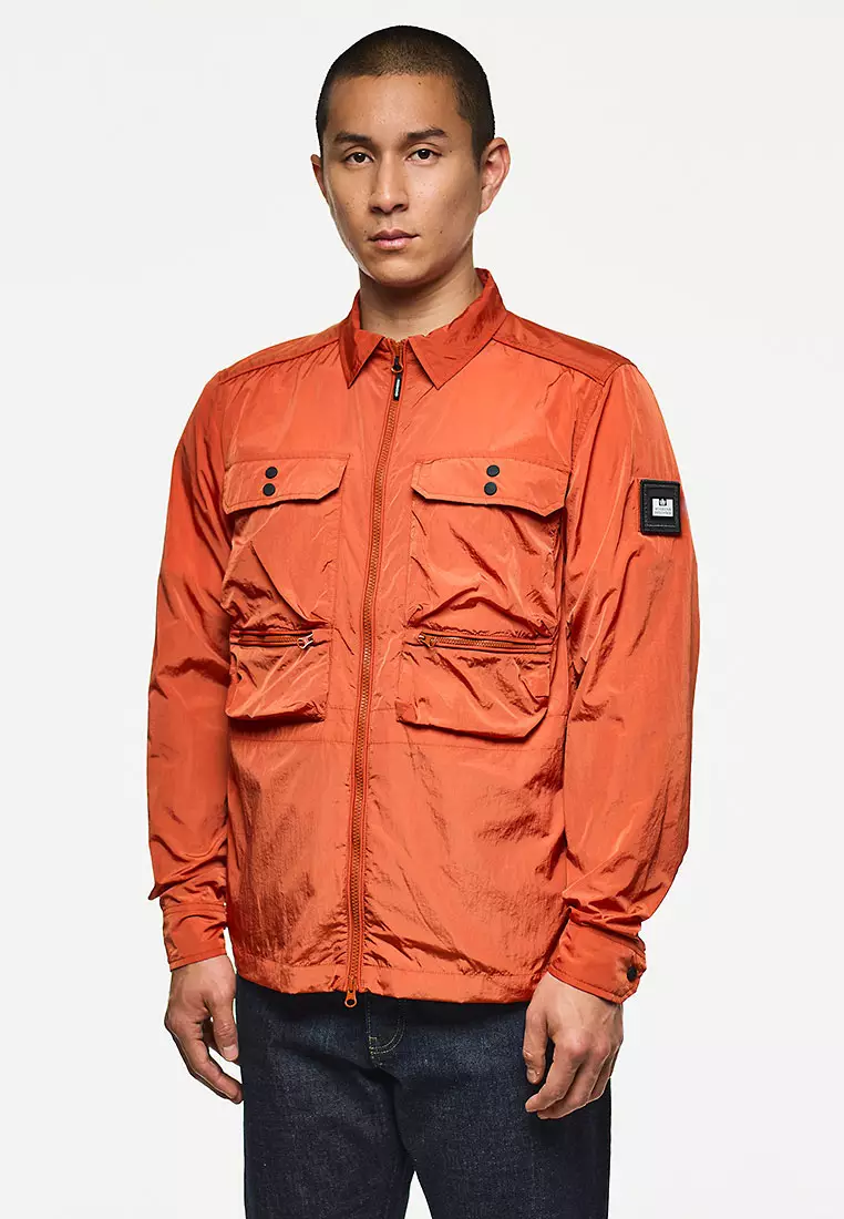 MENS SUNSET SHIELDS DOUBLE CHEST POCKET OVERSHIRT