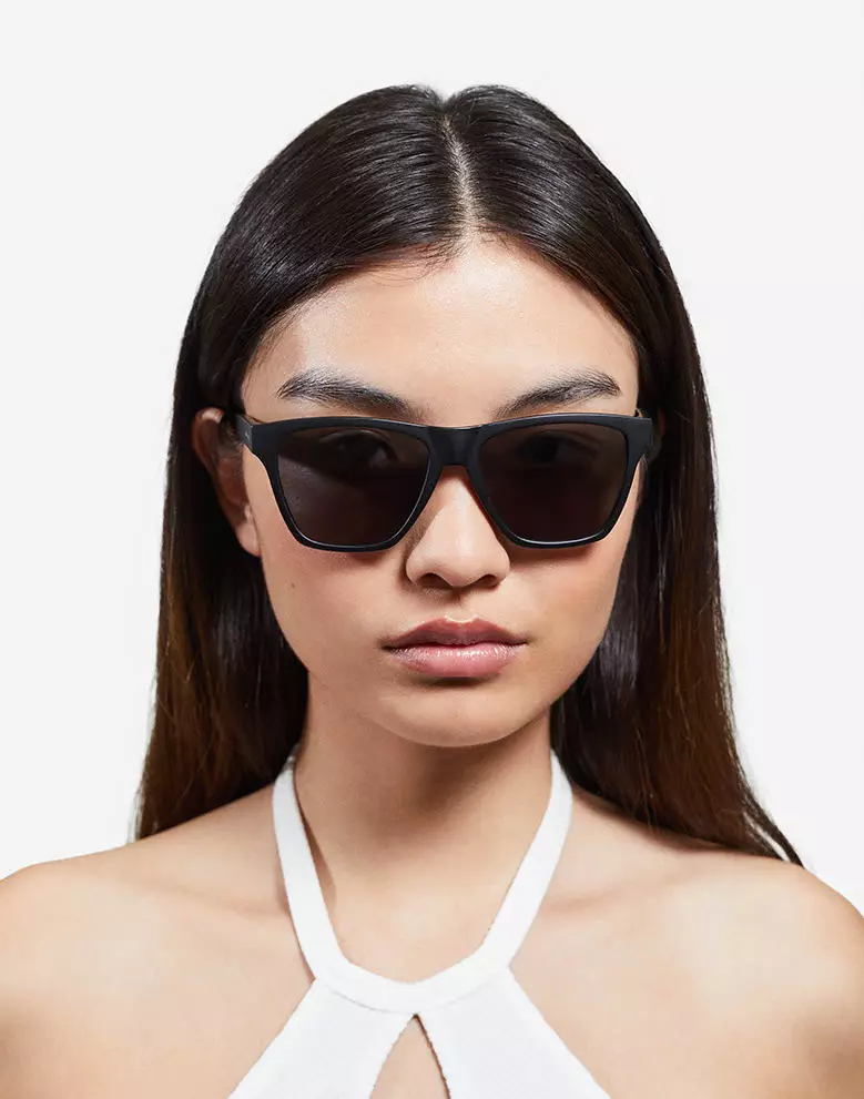 HAWKERS Black Dark ONE LS Sunglasses for Men and Women, Unisex UV400 Protection Official Product Designed in Spain