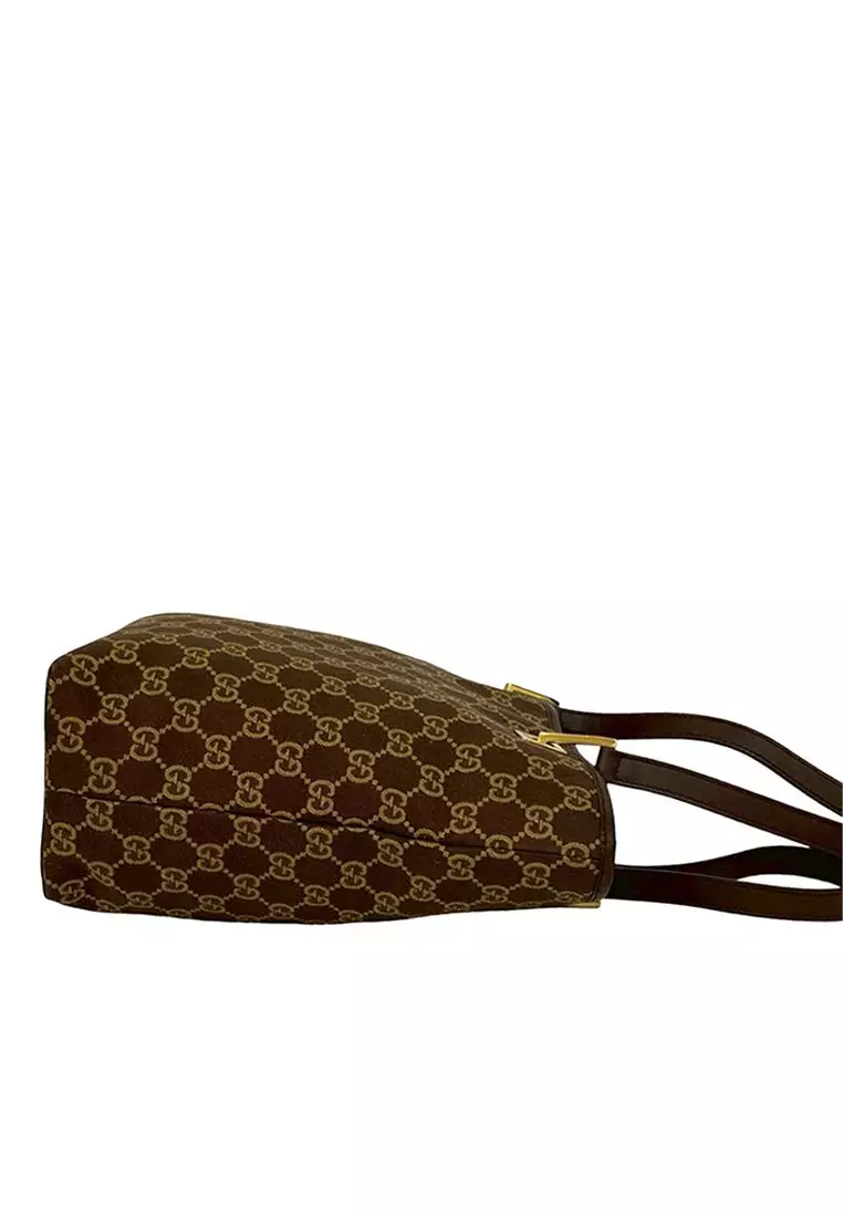 Pre-Loved Gucci Gg Canvas Tote