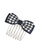 Kings Collection blue Blue Houndstooth Bow Hair Comb KCHM1065 49527ACA7F83CFGS_1