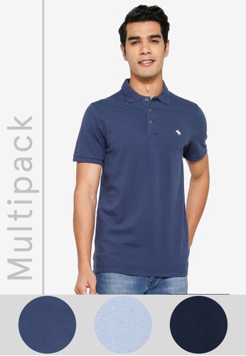 abercrombie and fitch blue shirt
