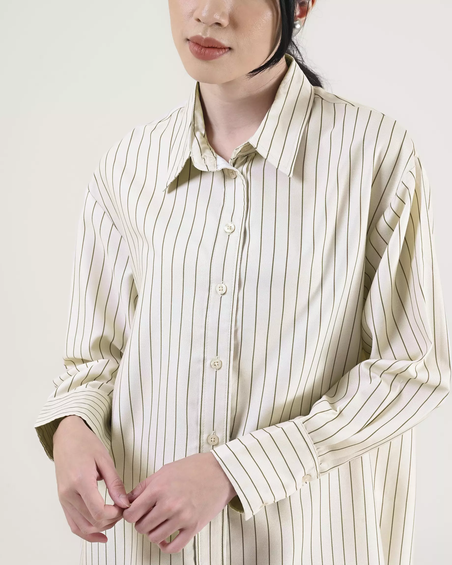 Geulis.id PIPER SHIRT - Stripescream