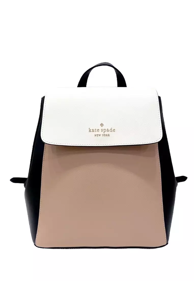 Kate Spade Kristi Medium Flap Backpack (Meringue)