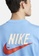 Nike blue Logo Print Tee 21B35AA0F26317GS_3