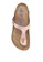 Birkenstock brown Gizeh Metallics Sandals BI090SH0RCOIMY_4
