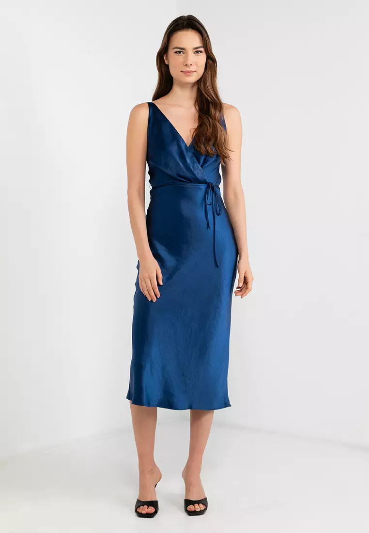 Cherish Tie-Waist Midi Dress