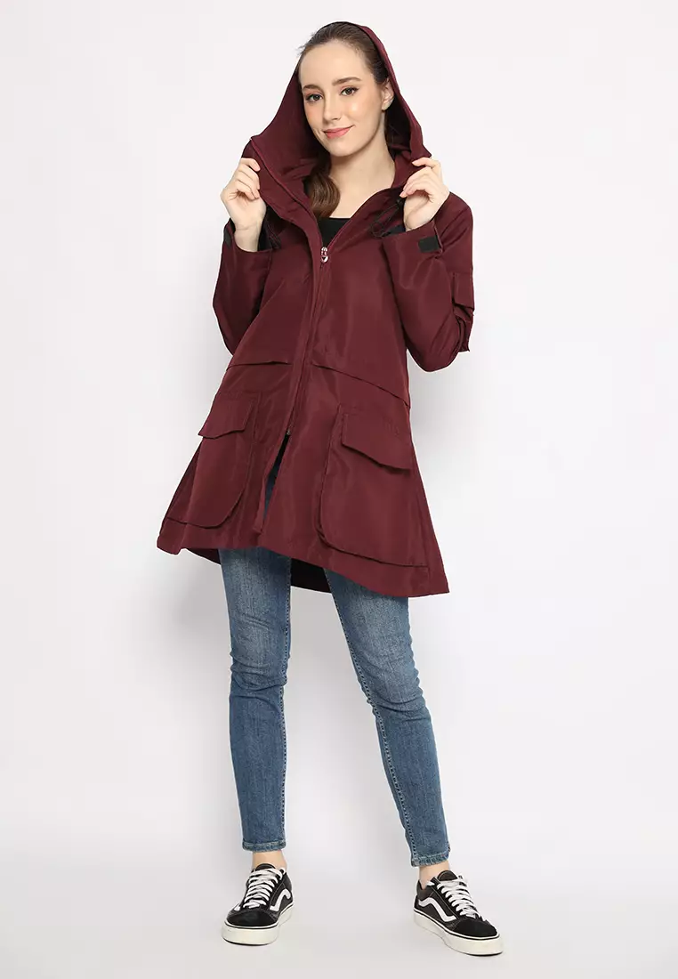 Celina Jacket Maroon