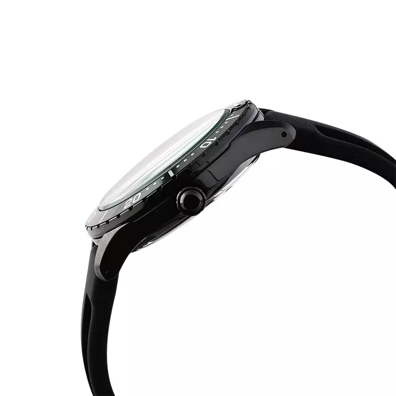 [LAST CHANCE DEALS] Jam Tangan Pria Alba AJ6119X1 Men Black Dial Black Rubber Strap