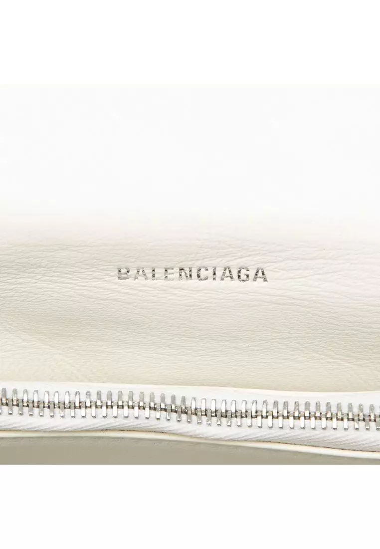 Pre-Loved Balenciaga Medium Crushed Calfskin Chain Shoulder Bag