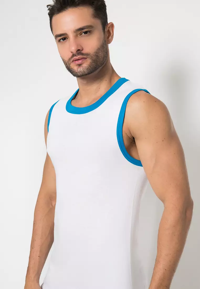 LGS - Innerwear - Pakaian Dalam Pria - Kaos Tank Top - Polos