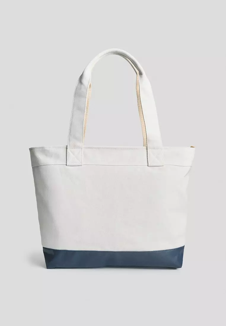 Emblem Canvas Tote Bag