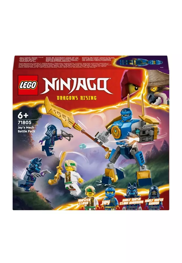 Buy LEGO® LEGO® Ninjago 71805 Jay's Mech Battle Pack, Age 6+, Building  Blocks, 2024 (78pcs) 2024 Online