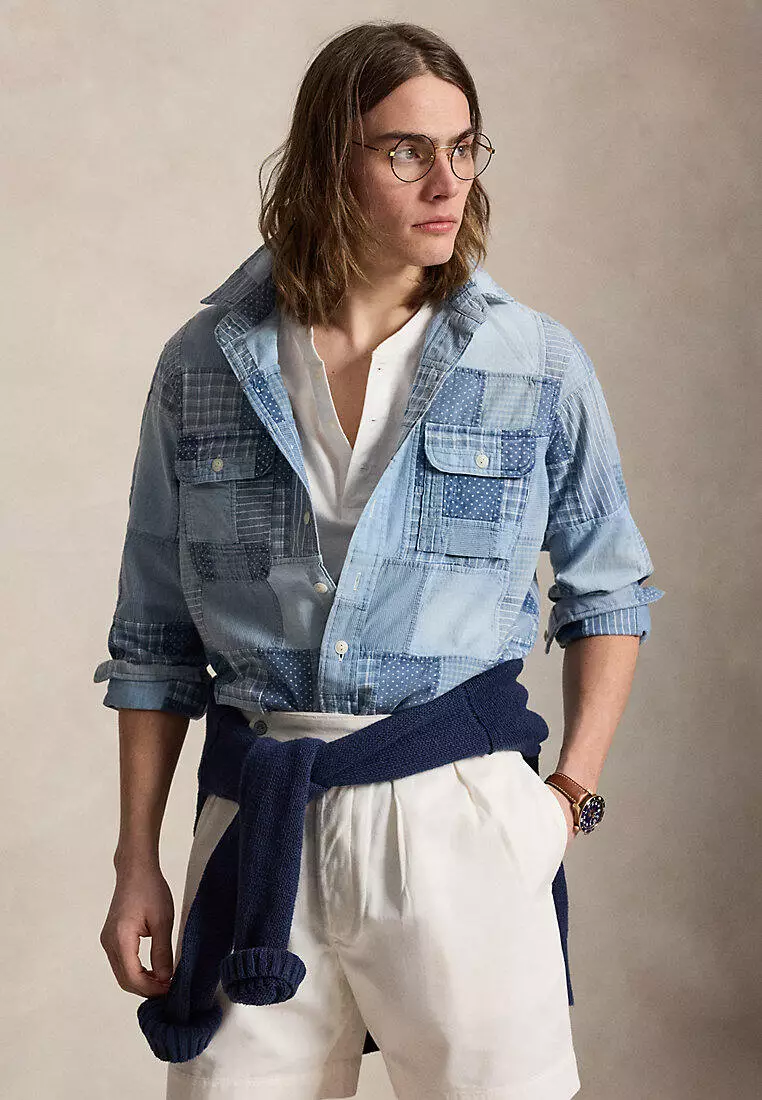 Buy Polo Ralph Lauren Polo Ralph Lauren Men Classic Fit Patchwork
