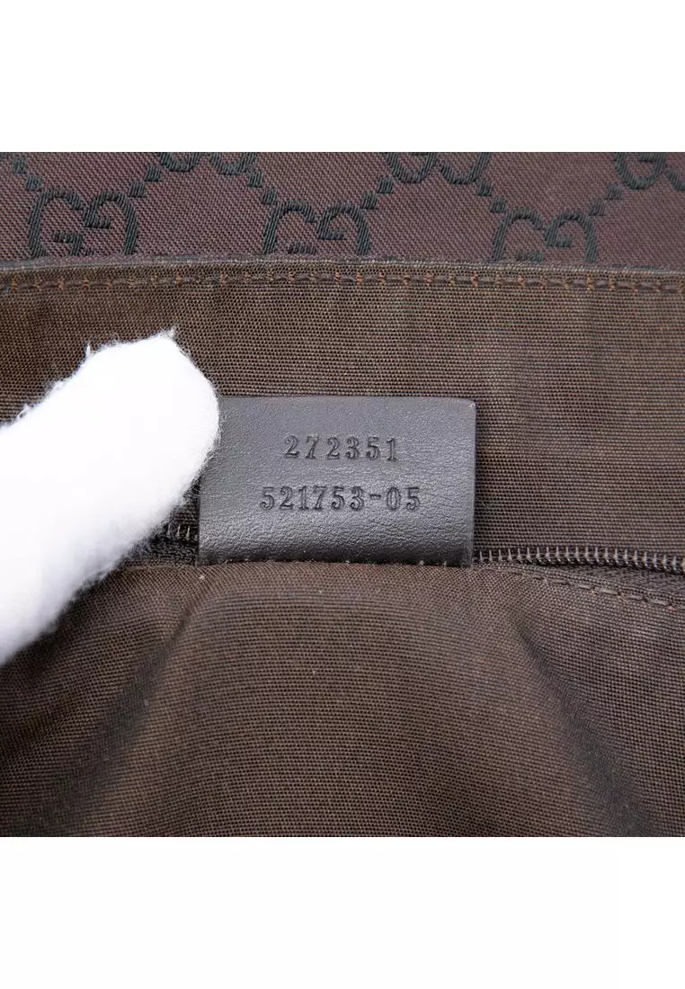 Pre-Loved Gucci Gg Nylon Crossbody
