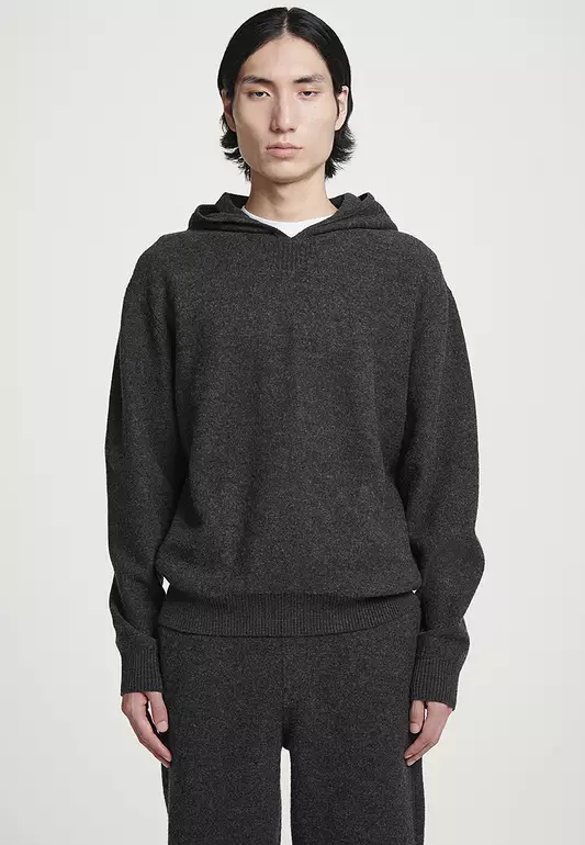 Boiled Merino Wool Hoodie