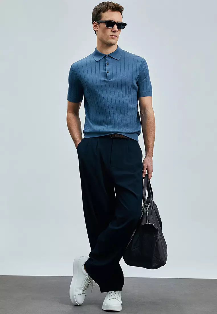 Knit Polo Shirt